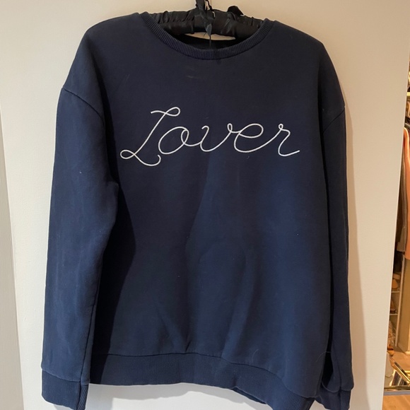 topshop navy blue sweater - Picture 4 of 6